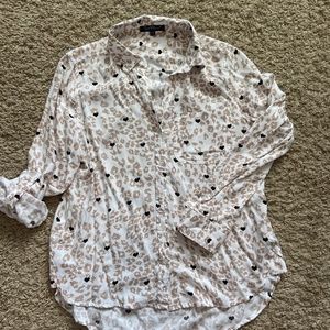 Velvet Heart Button up shirt